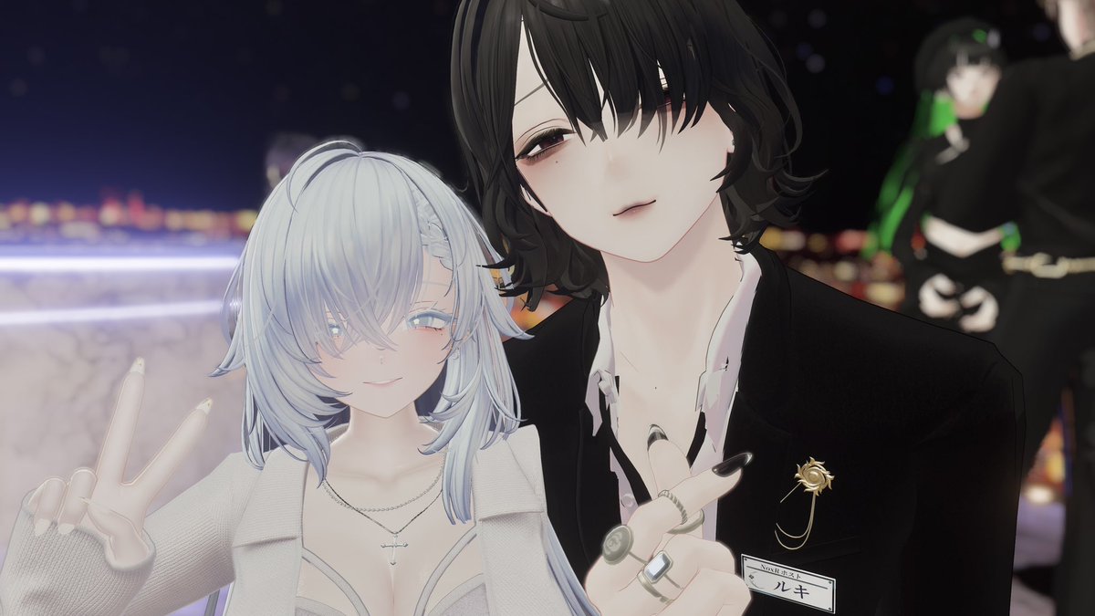 ぴーちゃん アフターもありがとうございました🤍 #NoxR_VRC