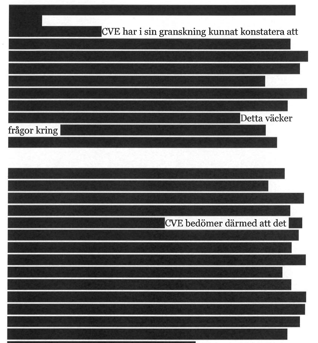 Det blir svårare och svårare att få ut allmänna handlingar, även beslutsunderlag. CVE beslutsunderlag till @sida för att strypa finansieringen av Islamic Relief är det senaste exemplet.

Detta är utdrag ur Center mot Våldsbejakande Extremism granskning av Islamic Relief. Eller