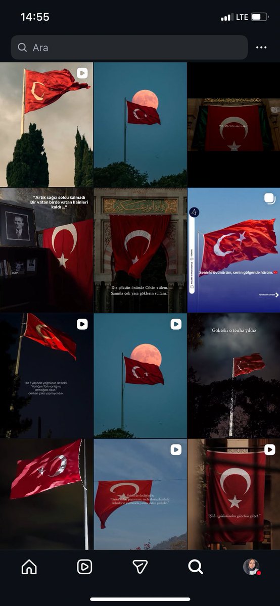 İdeal sosyal medya akışı