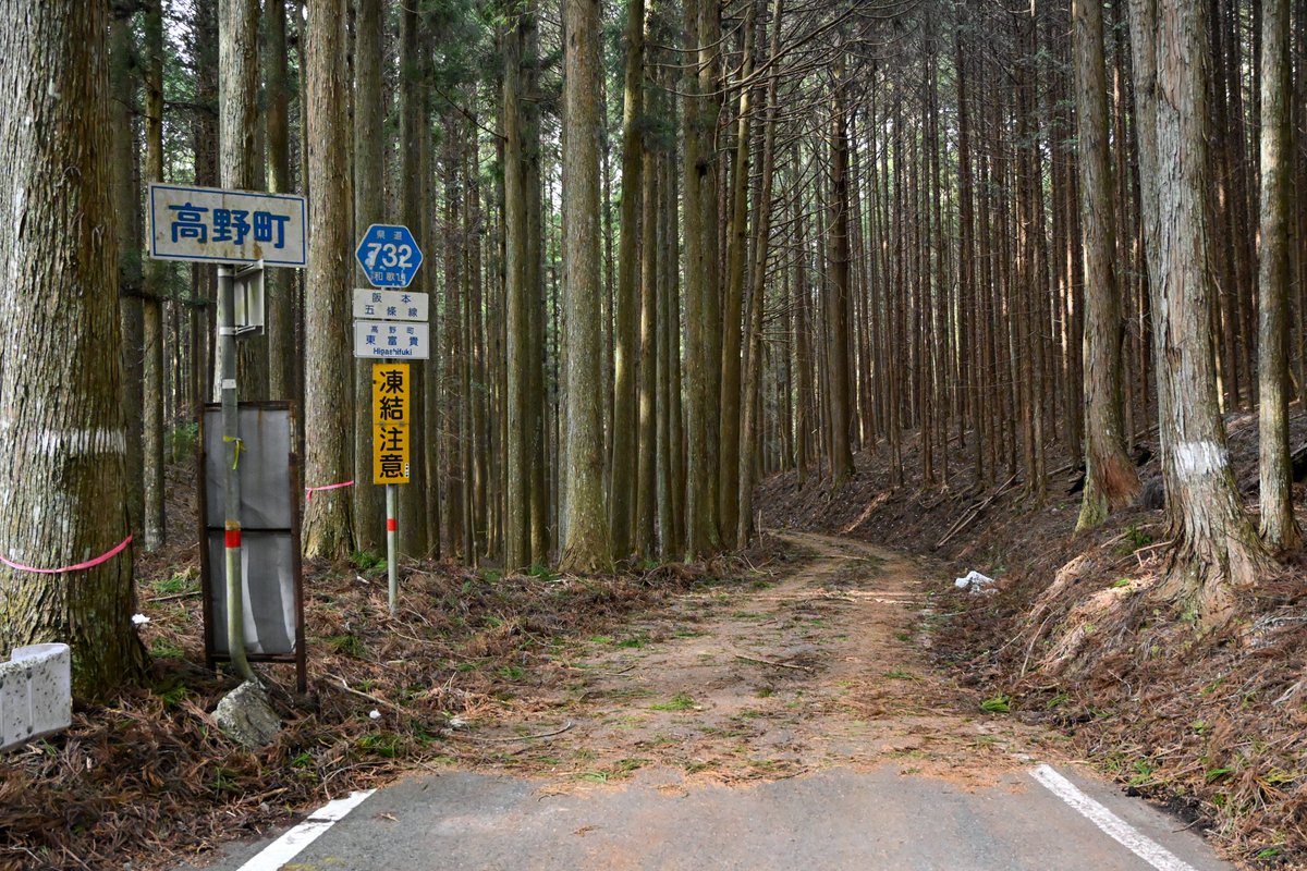 yumepikariXX's tweet image. 奈良･和歌山県境｢出屋敷峠｣