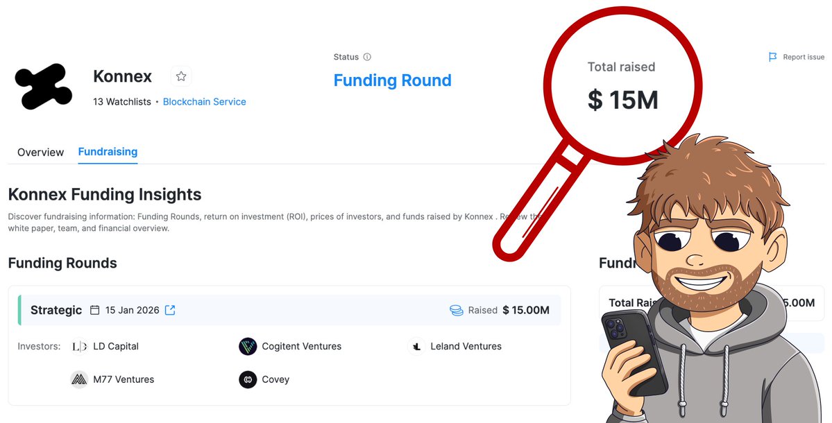 ⚡️ Konnex: New Early Project to Join

> Raised $15M
> Confirmed $KNX Airdrop
> Free interactions

Quick Guide 👇

About Konnex:

<a href="/konnex_world/">Konnex</a> is a technology platform designed to establish a marketplace for autonomous systems

Raised: $15M from LD Capital, Cogitent Ventures, and