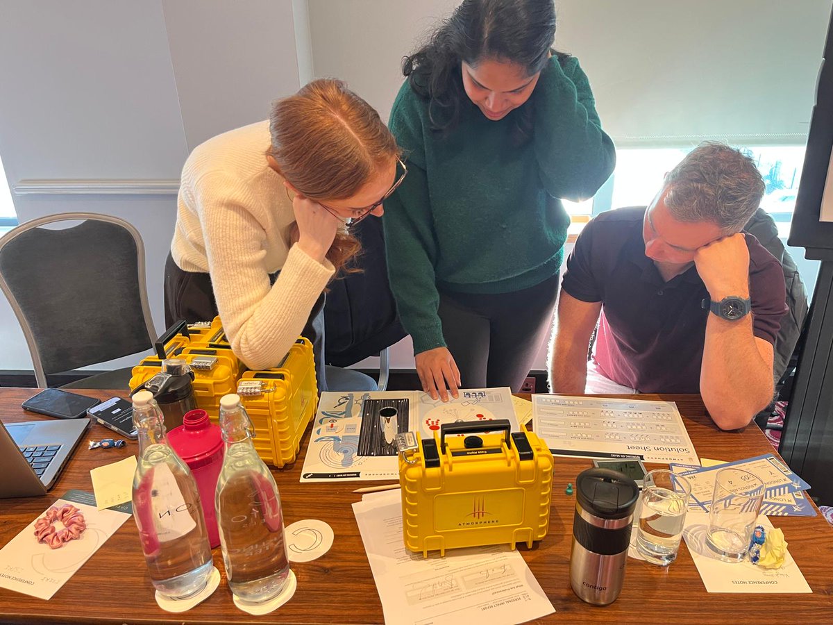 At their recent offsite, a team of 10 from AbbVie took on our Atmosphere experience—creating a new atmosphere for life beyond Earth as our planet came to an end 🌎 Experiential learning like this sparks creativity, fresh thinking and reveals strengths beyond day-to-day work 🚀