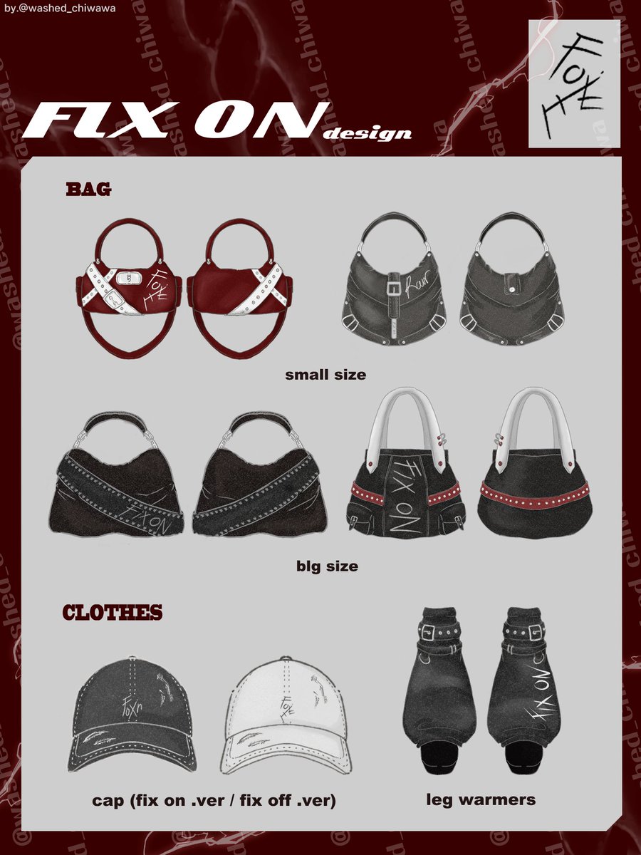 washed_chiwawa's tweet image. [FIX ON] FAN DESIGN🐥

ROAR에서 민기 벨트보고 생각나서 해본 디자인...
그저 나의 취향이 담긴 디자인이라고 봐주면 되겟슴다..
응응...

가방 원단은..
1) 가죽   2)흑청 
3)스웨이드   4) 흑청
미안 흑청러버임

갠적으로 다음엔 볼캡MD 나와도 좋을듯
레그워머는 ㄹㅇ 내가 갖고 싶어서..