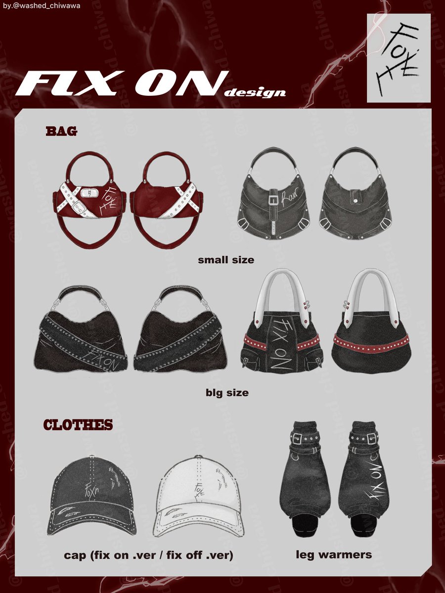 washed_chiwawa's tweet image. [FIX ON] FAN DESIGN🐥

ROAR에서 민기 벨트보고 생각나서 해본 디자인...
그저 나의 취향이 담긴 디자인이라고 봐주면 되겟슴다..
응응...

가방 원단은..
1) 가죽   2)흑청 
3)스웨이드   4) 흑청
미안 흑청러버임

갠적으로 다음엔 볼캡MD 나와도 좋을듯
레그워머는 ㄹㅇ 내가 갖고 싶어서..
