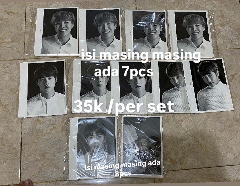 jiniipillow's tweet image. Wts bts murah!
Prio take all!
Bisa shopee✔️
Shopee freongkir xtra
#wtsinabts #jajanhybe #jajanbighit #jualanhybe #jualanbighit #wtsbtsina #wtsinabts #jajanbighit #jajanhybe #wtsinabts #wtsbtsina