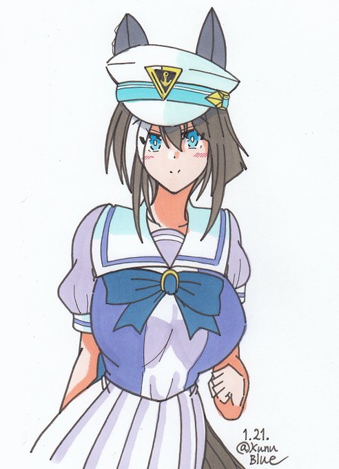 今日もシュヴァルグランを描きました。なんとなく描くの手になじんできたかなと思います。