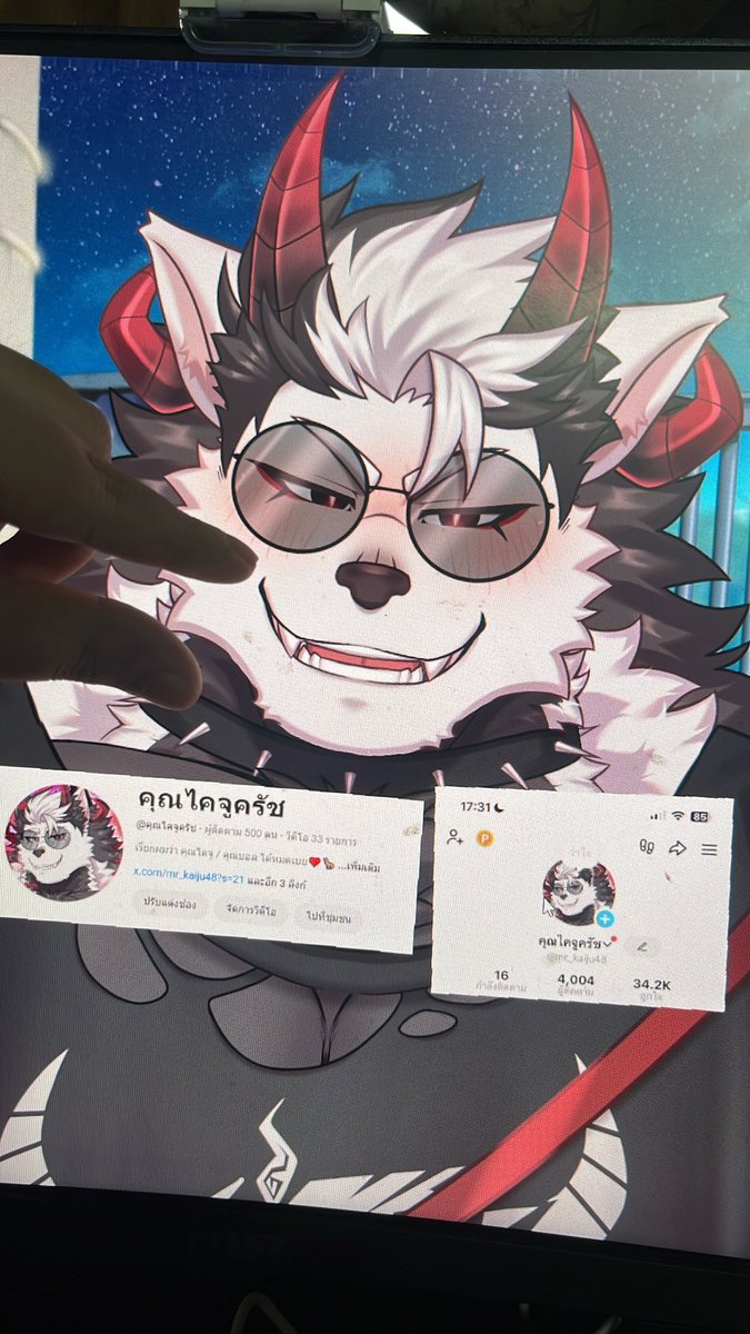 งื้ออ ตอนนี้คุณไคจูมีผู้ติดตามใน TikTok ครบ 4,000 คน แย้ว ส่วน YouTube ก็ครบ 500 คน แย้วเช่นกัน ดีใจมากๆเลย ขอบคุณที่เอ็นดูและซัพพอร์ตคุณไคจูนะครัช ตามที่ผมบอกว่า ครบ 500 จะ Cover เพลง มหาลัยวัวชน เดี๋ยวเจอแน่ แต่ขอเวลาก่อนน๊า ขอบคุณมากๆเลยครัช❤️🦖✨
#MrKaijuMoment #คุณไคจูครัช