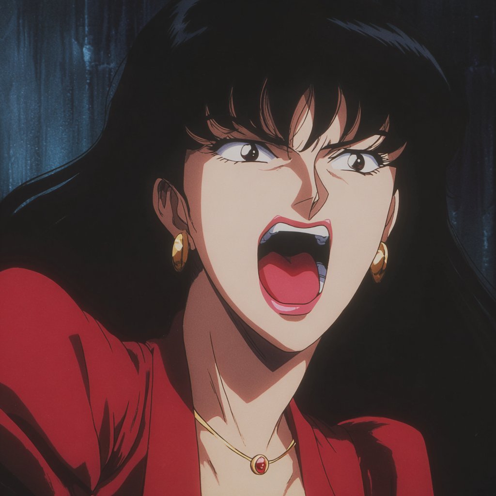 OVA-era anime frames