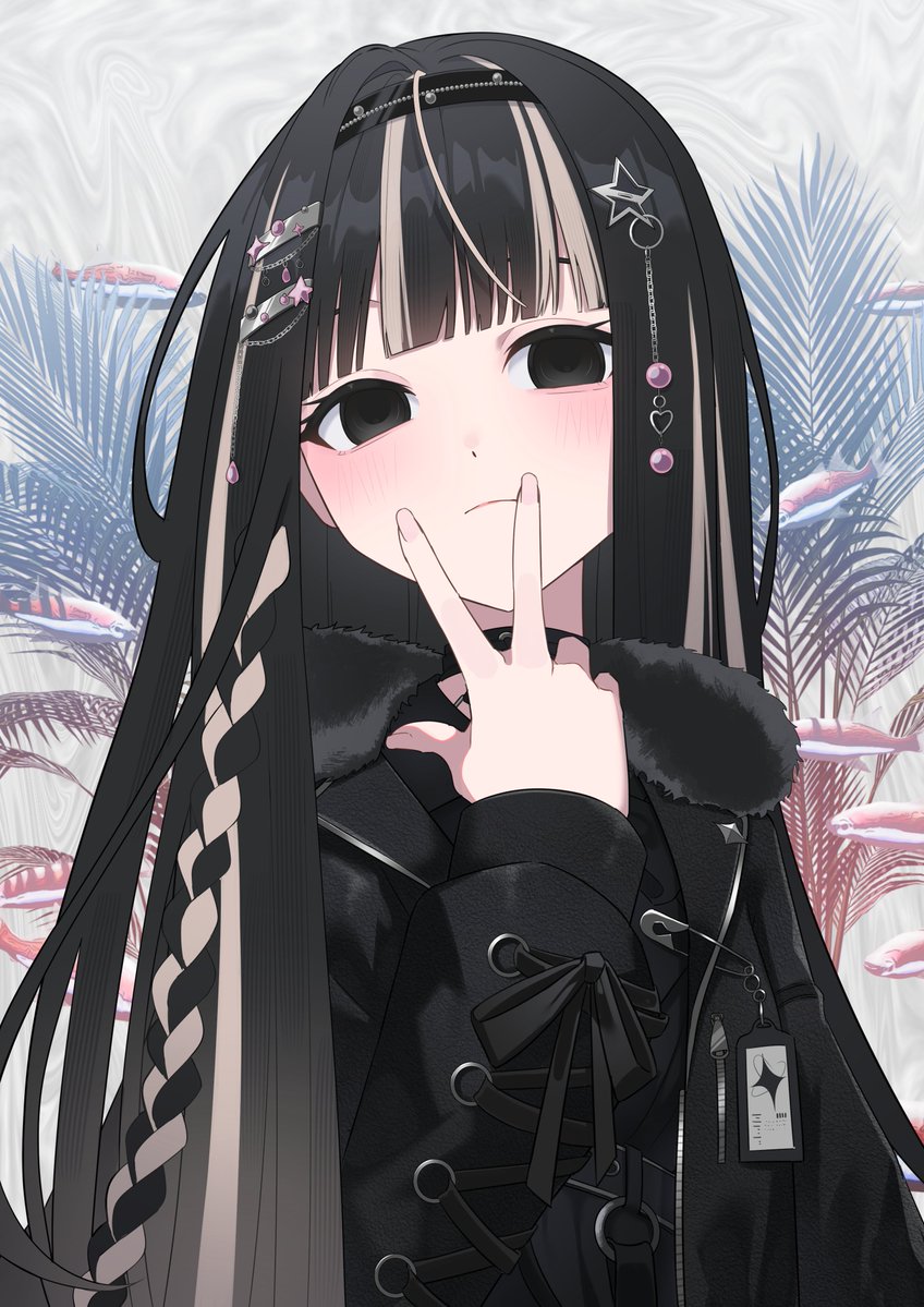 Enc_node's tweet image. ご依頼でVRCのアイコン用にアバターイラスト描かせていただきました！
#VRCイラスト