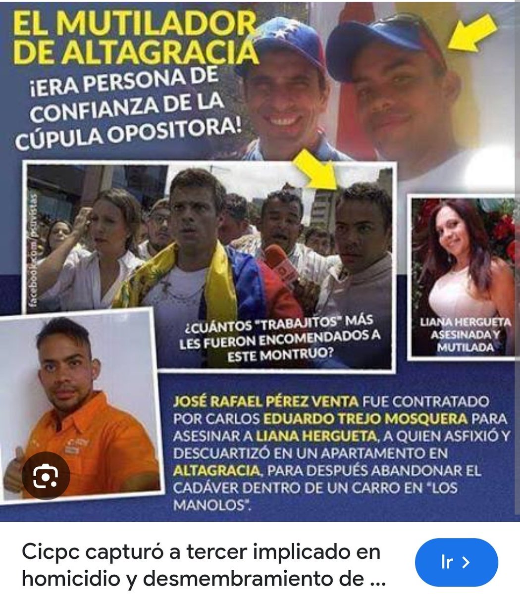 <a href="/DiarioTalCual/">TalCual</a> Ella es la mamá de DESCUARTIZADOR José Pérez venta! 

Según ella el es un Angelito, libertador y "preso Político" 

El Criminal está Preso por descuatizar a una mujer