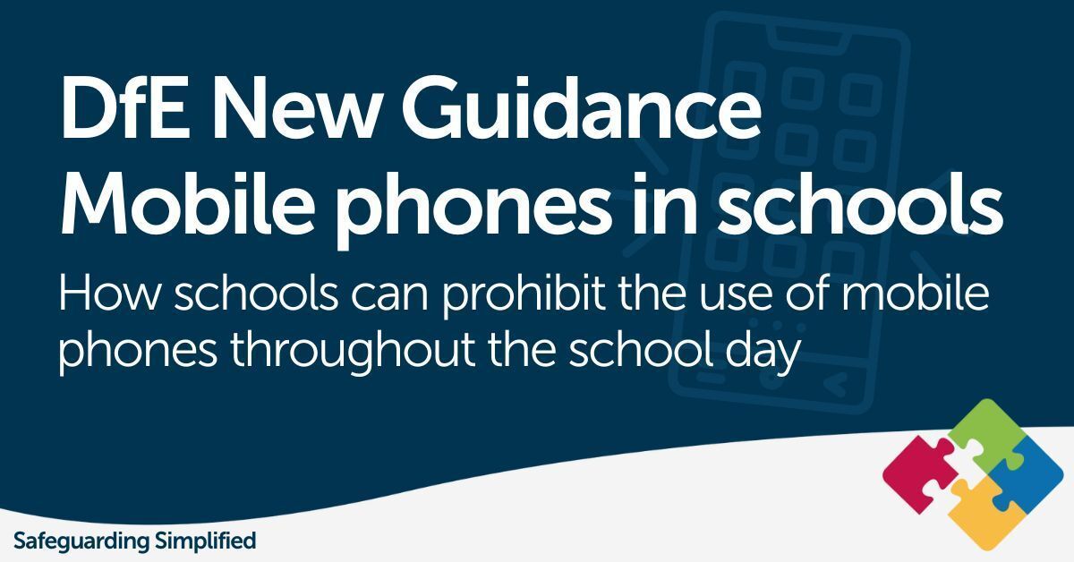DfE has published updated guidance on mobile phones in schools 📱
Covering policy development, parent communication &amp; real school case studies.

Useful for schools reviewing their approach.

🔗 buff.ly/idF1DZe

#Education #SchoolLeadership #Safeguarding