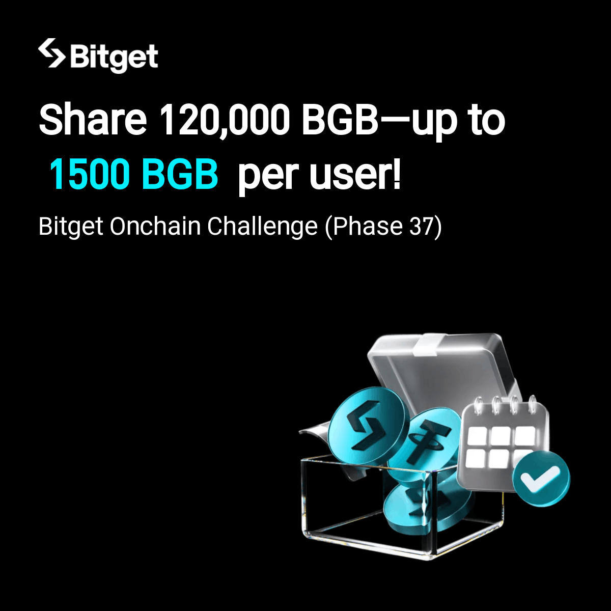 Trade to share 120,000 $BGB - #BitgetOnchain Challenge Phase 37 is here!

🗓️ Jan 21, 16:00 – Jan 28, 15:59 (UTC)

👉 Register now: bitget.com/events/onchain…

Eligible tokens: KOGE/pippin/1/AMDon/NFLXon