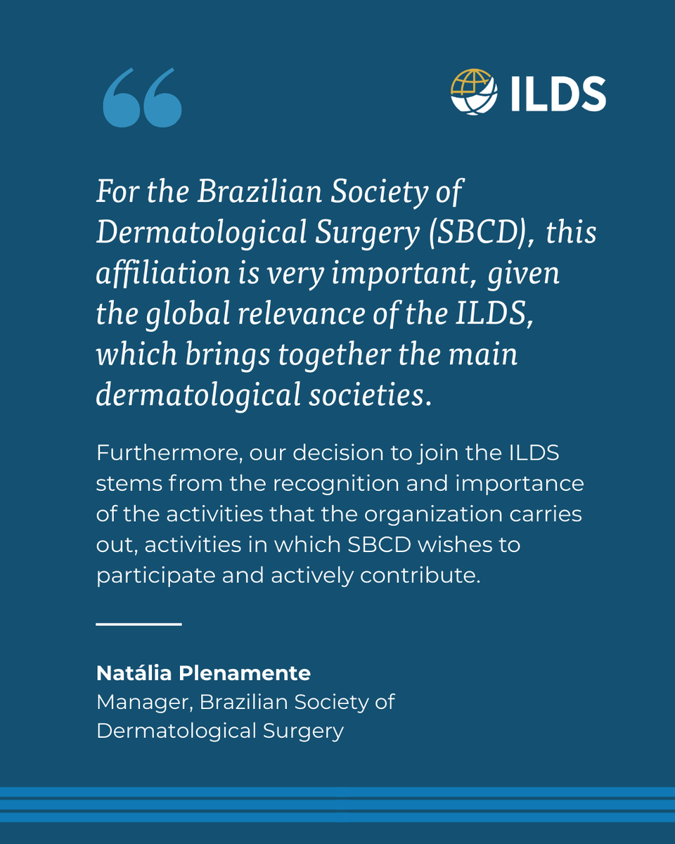 International League of Dermatological Societies tweet media