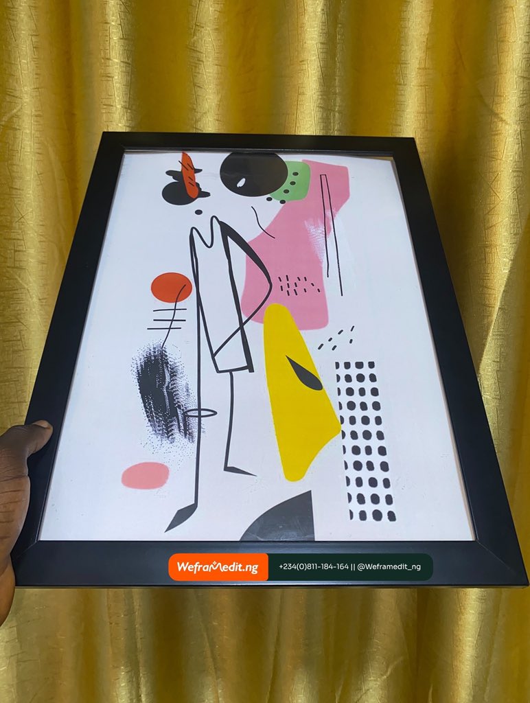 Abstract art prints are always dope 🧡💚🧡💚
It will fit your space very nicely 

#nikeartsgallery #abstractart #paintings