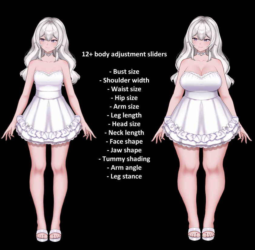 2wintails's tweet image. After months of work, the 2wintails Customisable Model is finally available for purchase!
She has lots of options to try out 💖

Now on VGen, Ko-fi, and Booth!

🌟VGen: vgen.co/2wintails/prod…

🌟Ko-fi: ko-fi.com/s/42874de019

🌟Booth: 2wintails.booth.pm/items/7900607