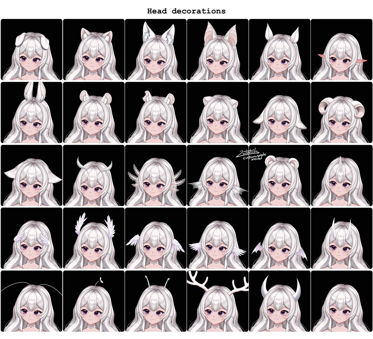 2wintails's tweet image. After months of work, the 2wintails Customisable Model is finally available for purchase!
She has lots of options to try out 💖

Now on VGen, Ko-fi, and Booth!

🌟VGen: vgen.co/2wintails/prod…

🌟Ko-fi: ko-fi.com/s/42874de019

🌟Booth: 2wintails.booth.pm/items/7900607