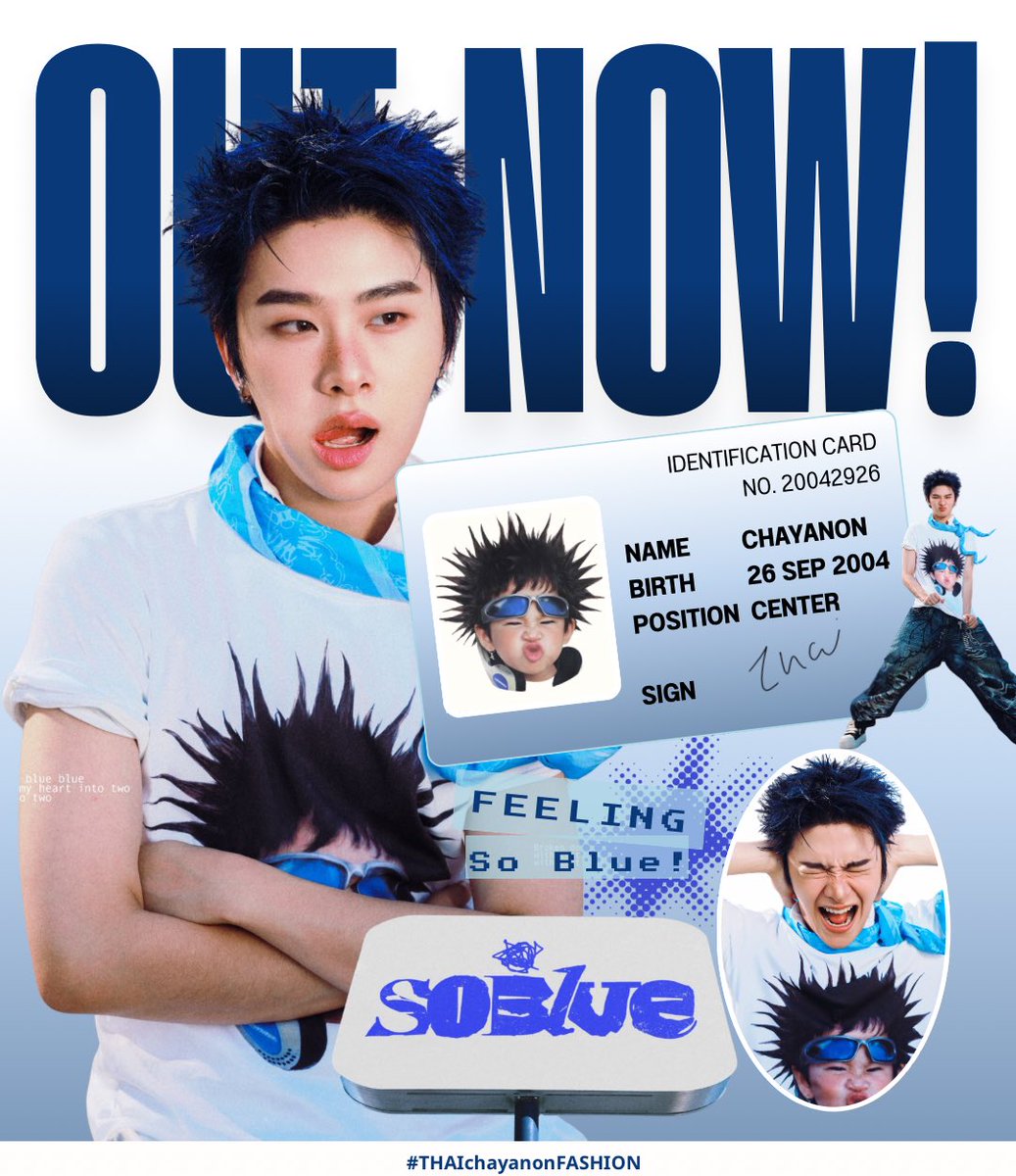 _THAIFASHION's tweet image. 💙 BUS – So Blue 🩵 OUT NOW!
#THAIchayanon takes the CENTER  Position🕺

#BUS_SoBlue_MV
#BUS_SoBlue
#BUSbecauseofyouishine