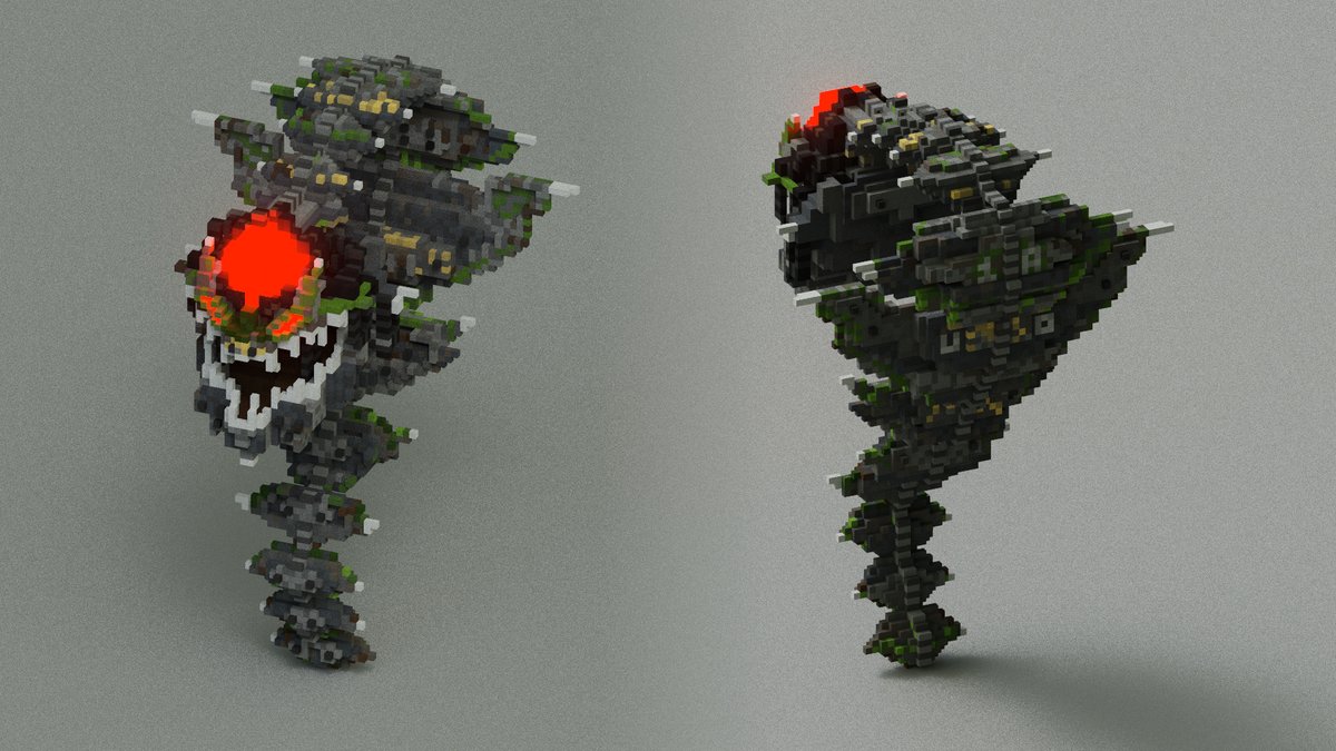 haishogames's tweet image. Voxel art is often underestimated.
Part of that comes from its association with very simple, minimal designs.

We’re putting a lot of care and dedication into showing what voxel art can really achieve in videogames.
Here’s an example from our work 💪

#VoxelGame #IndieGame