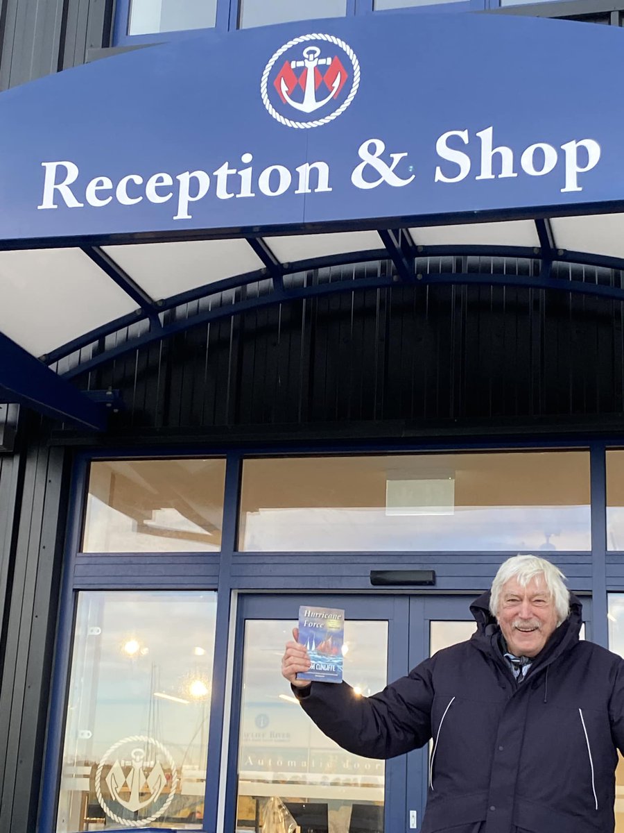 We have a limited number of signed copies of the new gripping #novel by <a href="/cunliffetom/">Tom Cunliffe</a> in the marina shop at Buckler's Hard Yacht Harbour.

Tom's real-life sea #adventures inspired his first #sailing #thriller Hurricane Force.

Pick up a signed copy while we have them in stock.