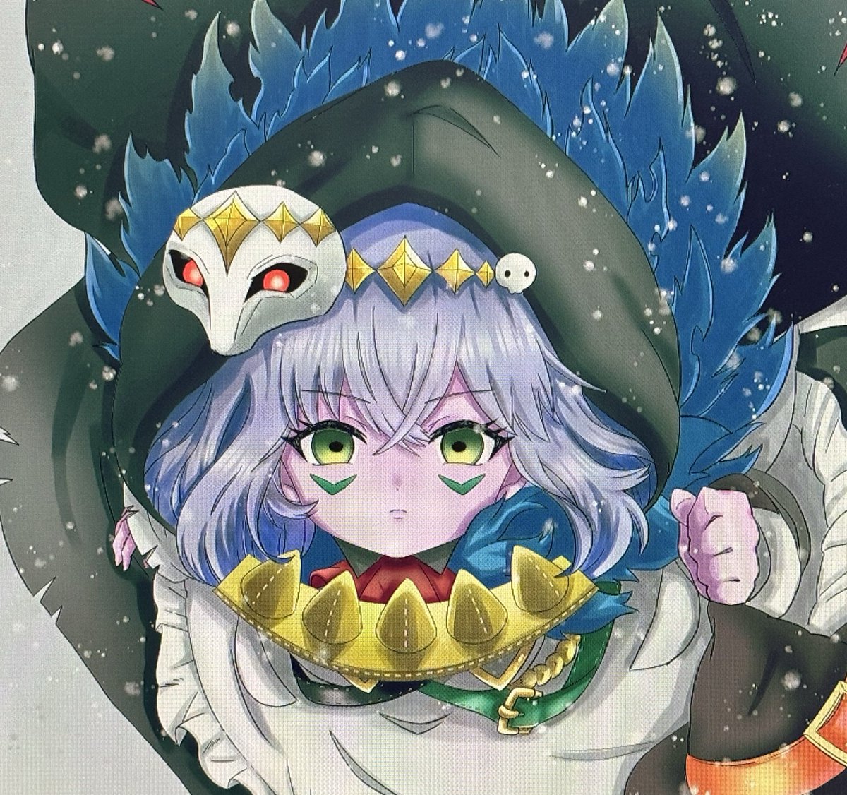 turukedama's tweet image. ネクメイドルーカーちゃん(,,&amp;gt; &amp;lt;,,)♡
大体完成✨️✨️✨️