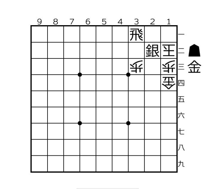 詰将棋 #3手詰 伊藤果・作。 『将棋世界2015年7月号』付録、 「伊藤果