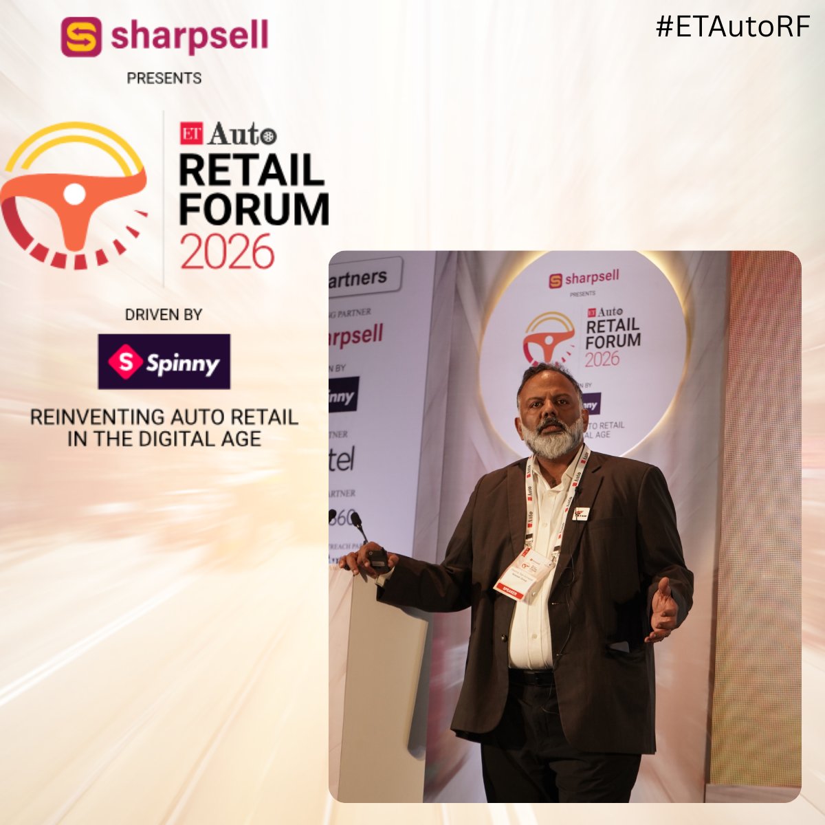 ETAuto's tweet image. “Most dealership decisions are still made in hindsight. That’s the real risk.”

That honest admission anchored the case study at the ETAuto Retail Forum 2026 by Dharma Teja Gorrepati, Founder &amp;amp; CEO, Ninestar Group. 

Know more: auto.economictimes.indiatimes.com

#ETAutoRF #AutoRetail