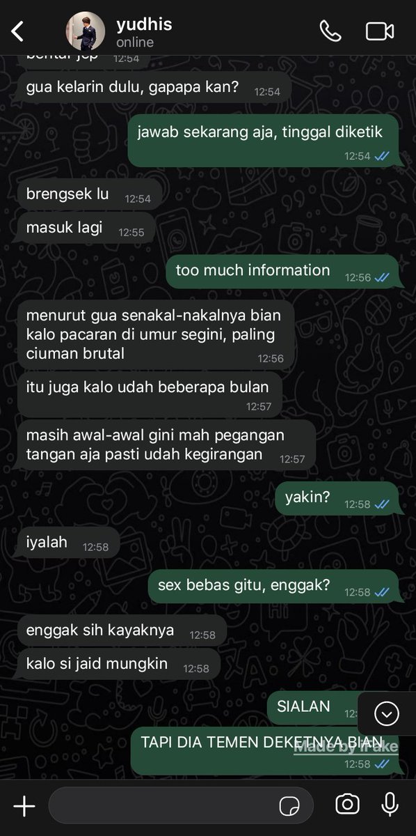 cakgrays's tweet image. cara jeffrey ngajak keluarga yudhis buat inspeksi mendadak ke kosan bian