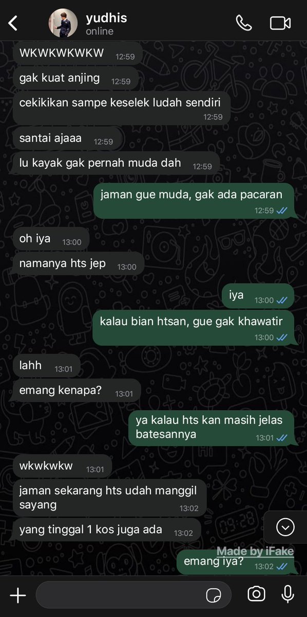 cakgrays's tweet image. cara jeffrey ngajak keluarga yudhis buat inspeksi mendadak ke kosan bian