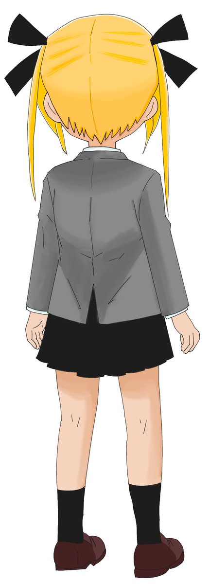 tgysn's tweet image. ソーニャちゃんの後ろ姿　やすな目線だね