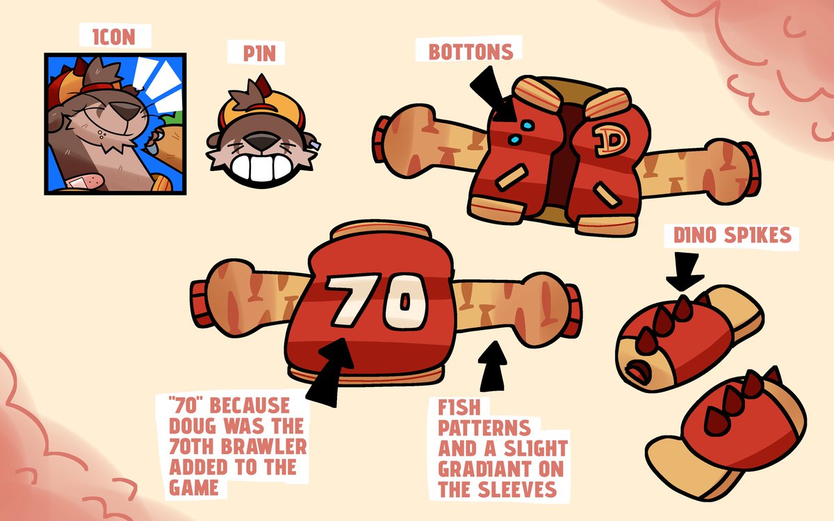 autumnnieartz's tweet image. meet my supercell make skin, OTTER DOUG!! if you liked it, go vote for him in the link in the comments! 🦦🫧🫧