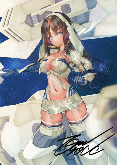 20日くらい経ったけどシタラちゃん描き初め #アリスギアお絵描き #イラスト #兼志谷シタラ