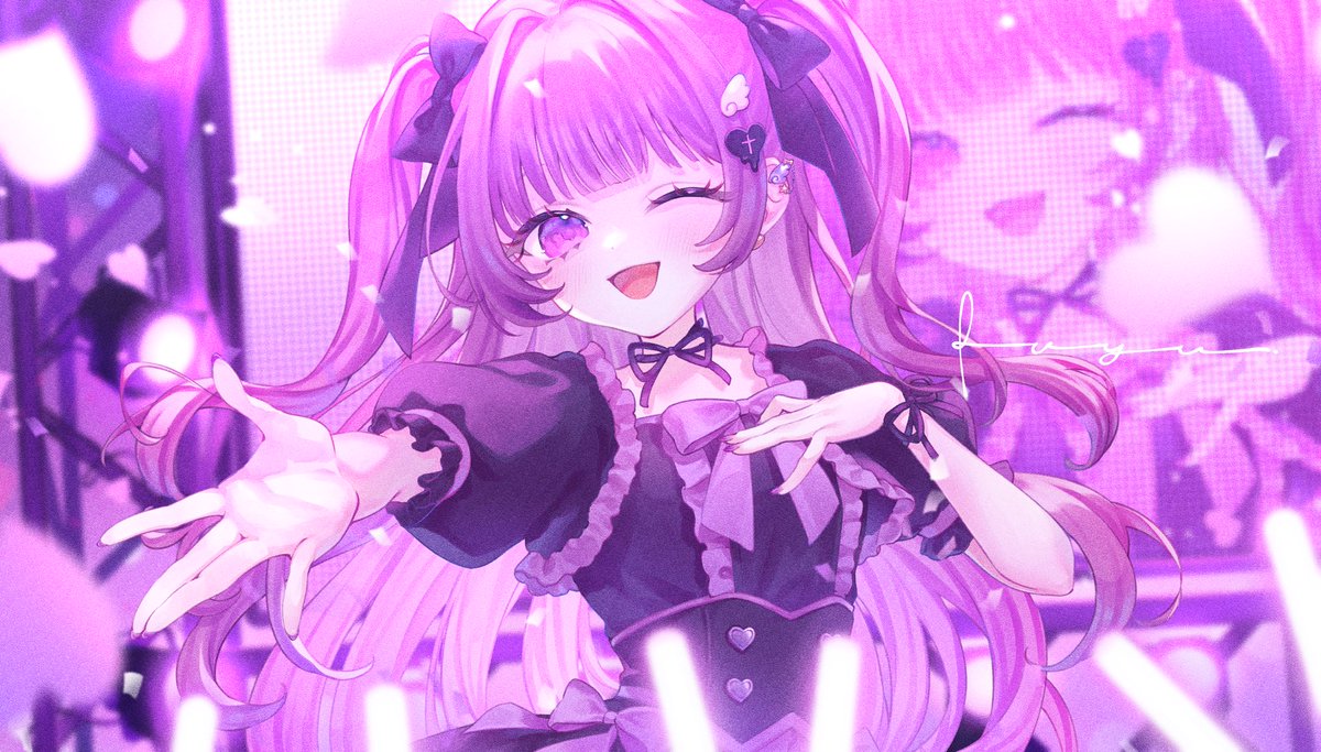 𝐰𝐨𝐫𝐤 ⸝⋆

萌瑠様《 #_u_u__xx  》あくあ色ぱれっと
イラストを担当させていただきました💜🎀

▼ リプにLink貼ります✨