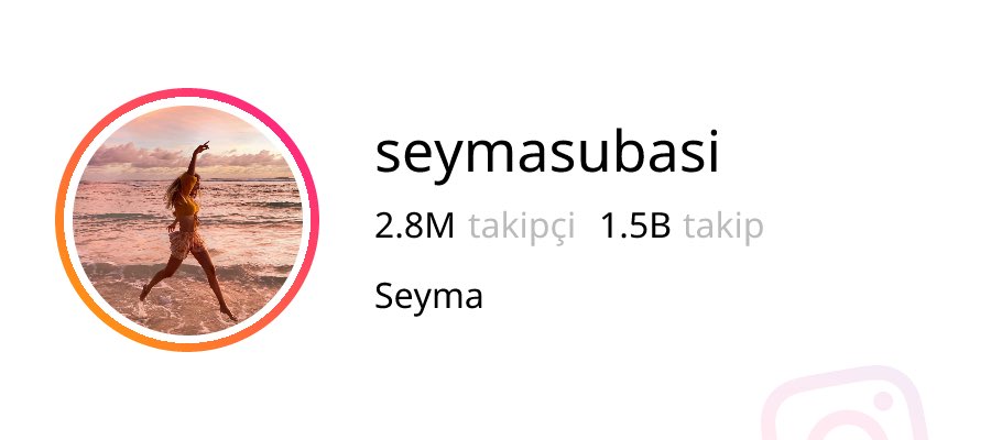 👀 seymasubasi (Seyma) 1 kişiyi takibe başladı:

✅ rterdogan (Recep Tayyip Erdoğan)
🔗 instagram.com/rterdogan