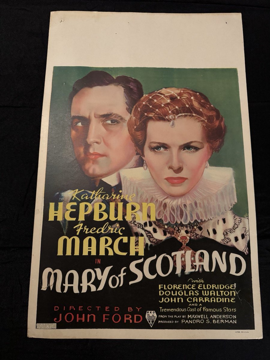 FilmPosterPosts's tweet image. 1936 Mary Of Scotland Original Window Card 14”x22” Hepburn &amp;amp; March RKO

ebay.com/itm/3269534484…

#ad #MoviePoster #FilmPoster #Posters