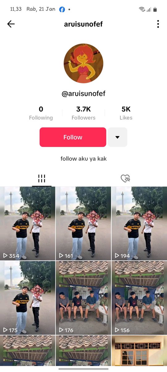 🍥*ೃ nez | 3000+ testi | Jual Akun Tiktok tweet media