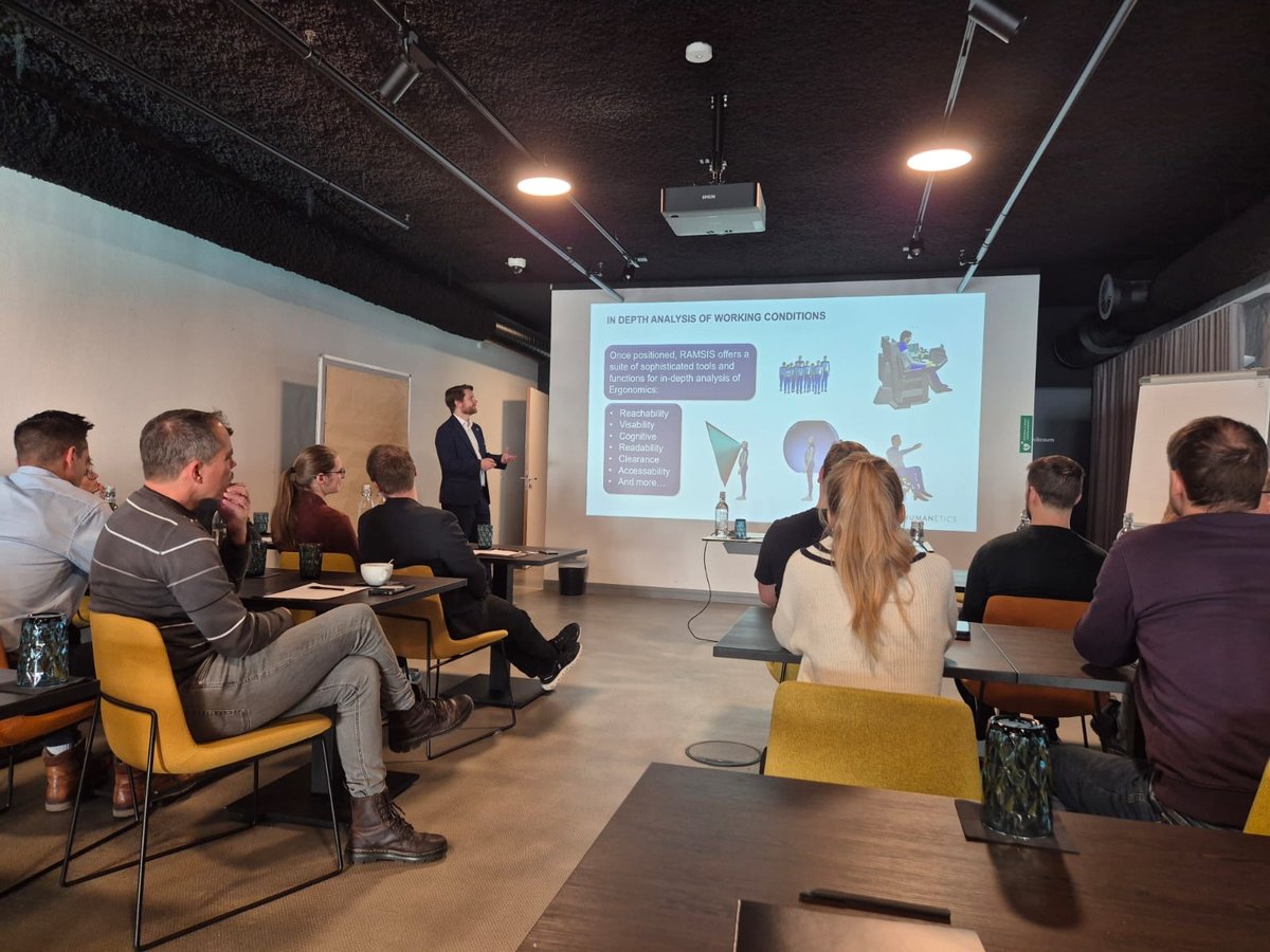 KeysightCAE's tweet photo. โจ What a day so far! Great live demos, inspiring conversations, and strong presentations โ thatโs #XR Engineering Day 2026, happening right now in Hamburg, Germany ๐ฅฝ
Agenda highlight: #Humanetics โ The Human in the Loop ๐ https://t.co/QRzHbTFPcs
#IndustrialMetaverse #ICIDO https://t.co/9nGzPqjFNC