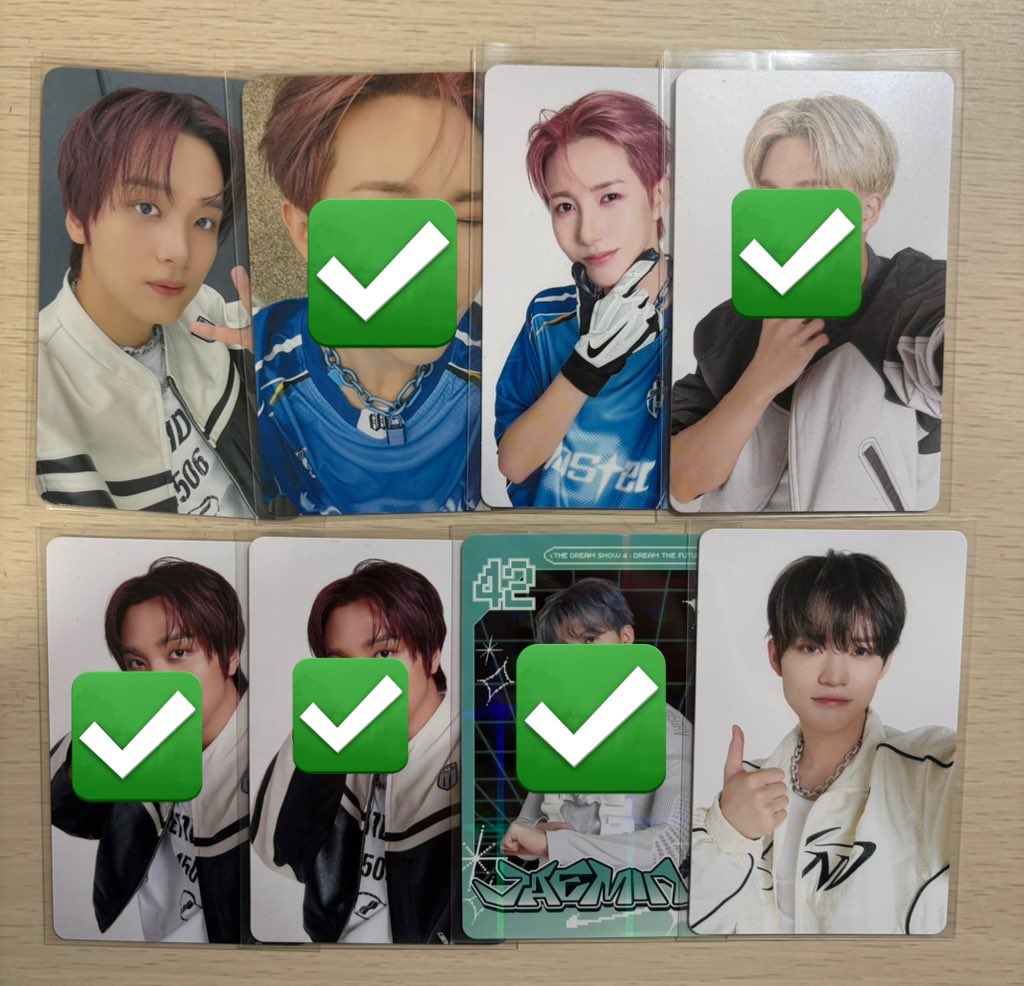 nct dream ドリム ドリショ 交換 トレカ 購入特典 ラントレ ［求