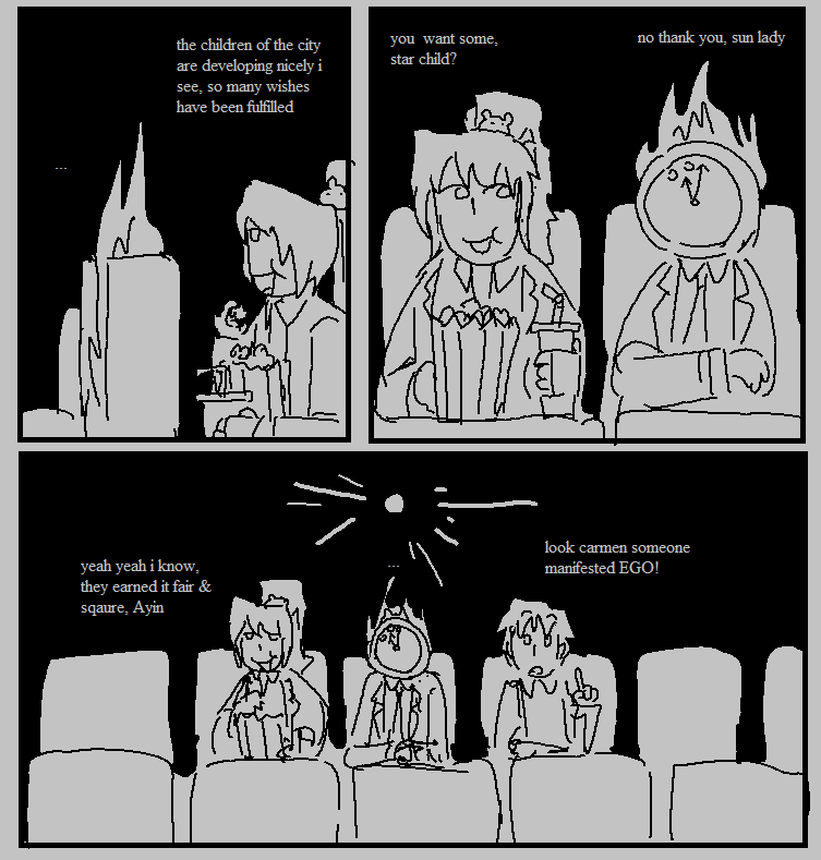 FARofficial9's tweet image. i like to think that sometimes when dante "sleeps" theyre in the same theatre with carmen &amp;amp; ayin watching the events of the city together