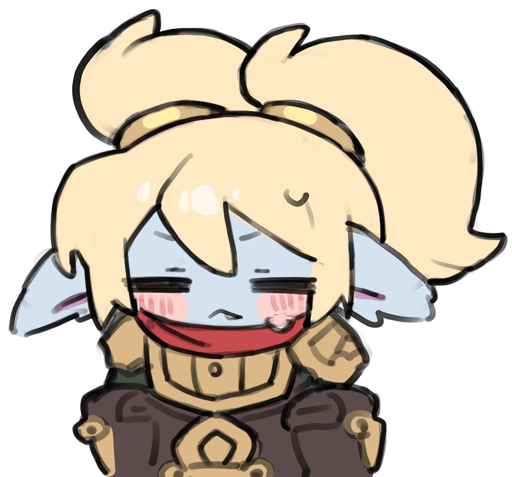 なでなでポッピーちゃんに使った元絵です
#Poppy