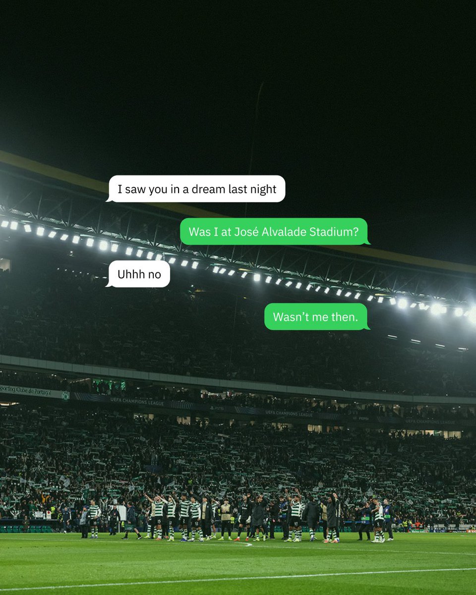 SportingCP's tweet photo. Ontem só havia um sítio onde podíamos estar: no vulcão de Alvalade 🌋💚 https://t.co/TU7AJPVsWk