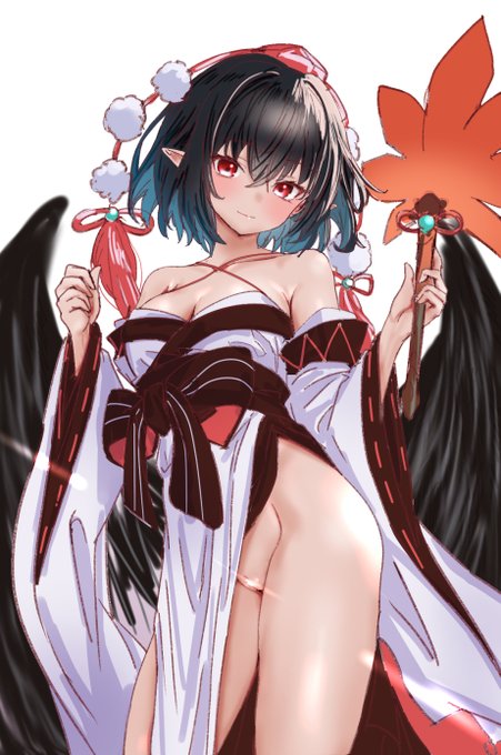 苦手意識のあるキャラ練習しようシリーズ お二人目 射命丸さん 最初可愛くなくてボツろうと思ったけど、塗っていったらそんな変でもなくなった 気がする 髪どう描いたら正解なのか一番わかんない子