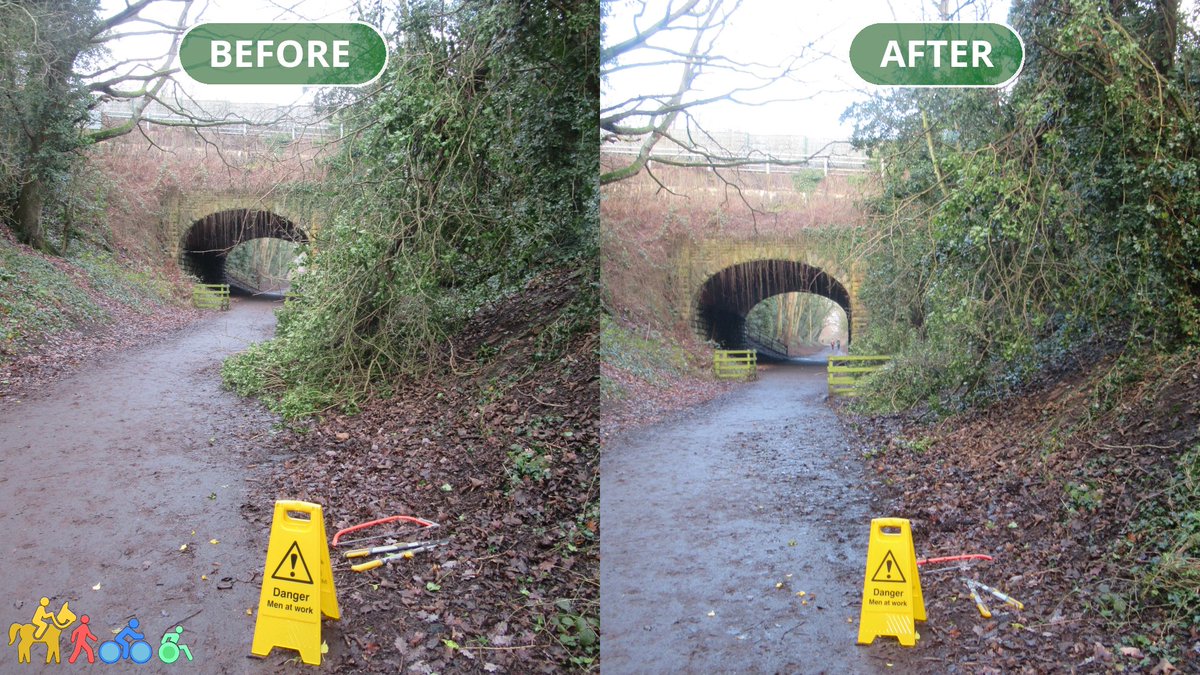 whitbyactivetrv's tweet photo. #CinderTrack : Removal of fallen branches blocking half width of track nr Prospect Hill Junction. @northyorksc https://t.co/I3CtXgTs5b