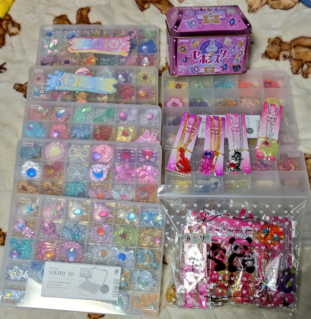 しまむらのセボンスターコラボ買った💖 収納ケースに持ってるセボン