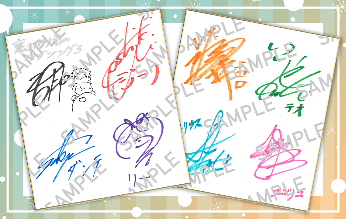 【限定品】週間ラノベアニメ 傷心タイムリープ サイン色紙 直筆サイン OPテーマ「Give It Up？」発売記念！ 96猫直筆サイン色紙抽選