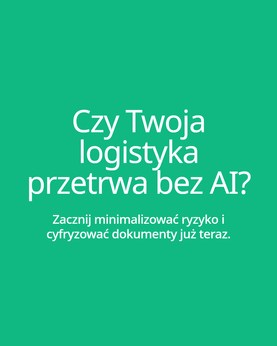 Hublock_io's tweet photo. Czy Twoja firma logistyczna jest gotowa na cyfrową zmianę w zarządzaniu dokumentacją i minimalizację ryzyka dzięki AI? https://t.co/SXgQzPD9j7