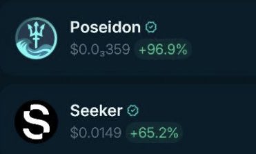 Bound2Ground's tweet photo. An absolute cinema today.

Back-to-back high-conviction plays for me!

@poseidoncash and @solanamobile leading the way. https://t.co/scu22TXp1x