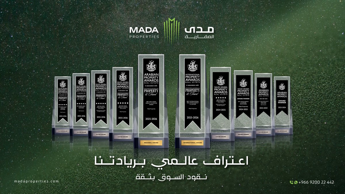 Mada Properties | مدى العقارية tweet media