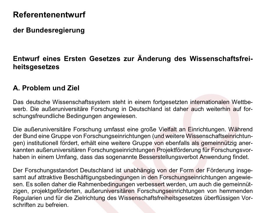 MStascheit's tweet photo. 🔴 @DoroBaer will die deutsche Forschungslandschaft international konkurrenzfähiger machen und bringt dafür eine Gesetzesänderung durchs Kabinett. Gemeinnützige, nicht institutionell geförderte Einrichtungen sollen Top-Forschern mehr Gehalt zahlen dürfen. Details @POLITICOEurope https://t.co/DfVnMGX1ZX
