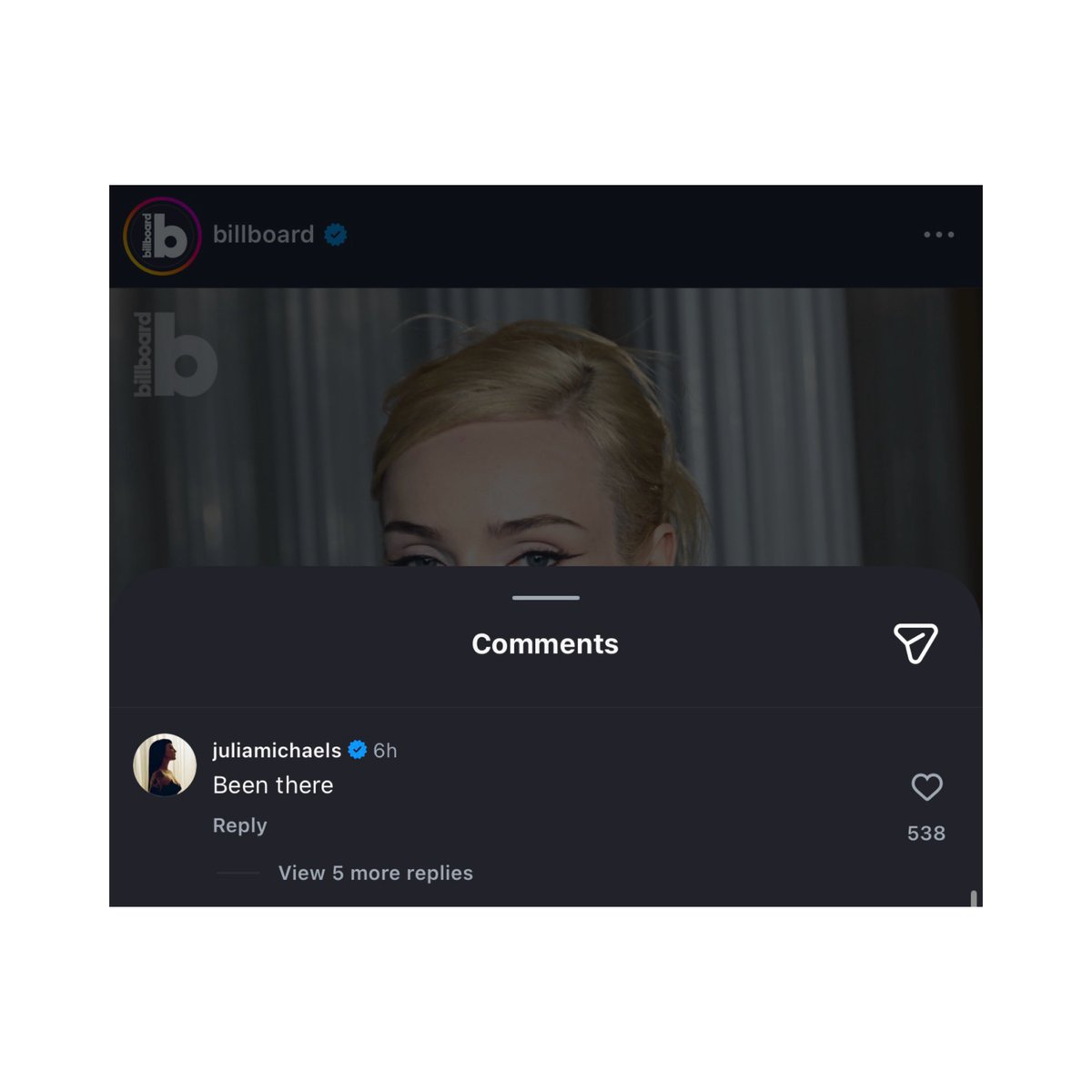 kimpetrasupdate's tweet image. Julia Michaels, who was formerly signed to Republic Records comments on Kim Petras calling out the label.

— “Been there”