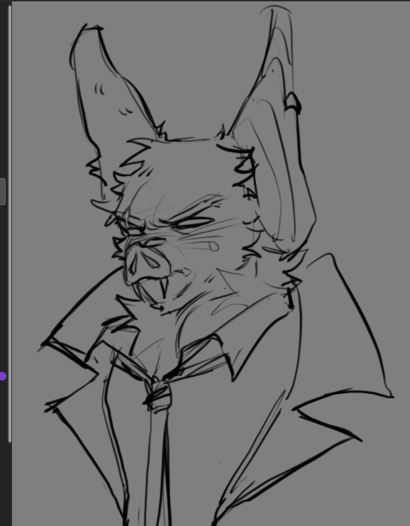 au sonar that i never actually finished but i'll post because i miss him